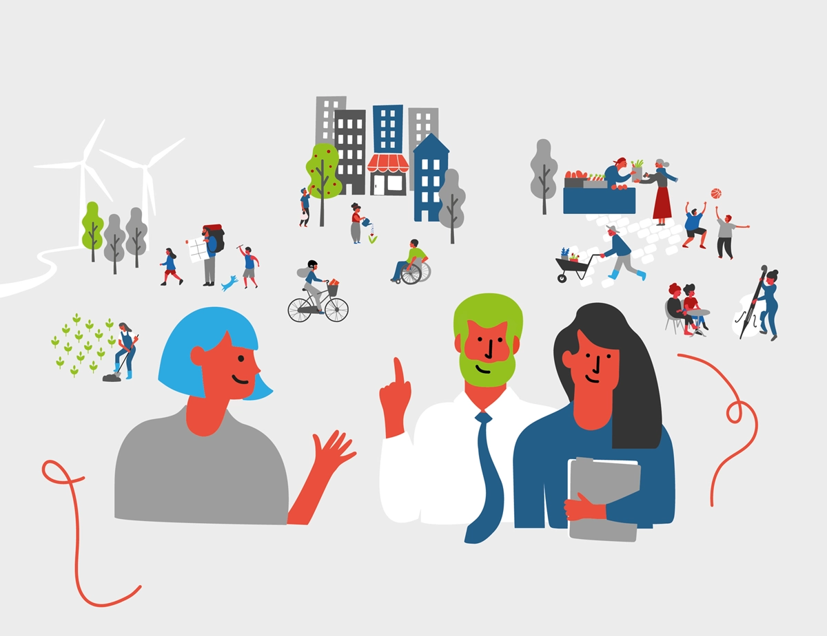 Plaquette conçue par Tadaa, du Dispositif local d'accompagnement soutenu par l'Avise