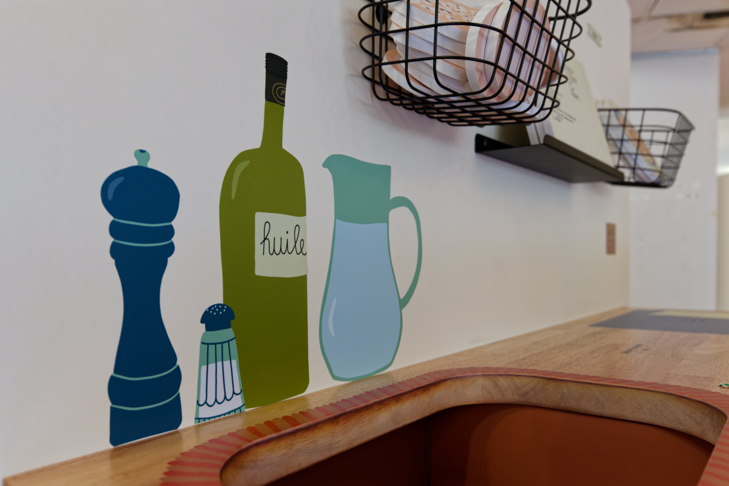 Exposition Dans ma cuisine à la Maison des Mathématique et de l'informatique de Lyon